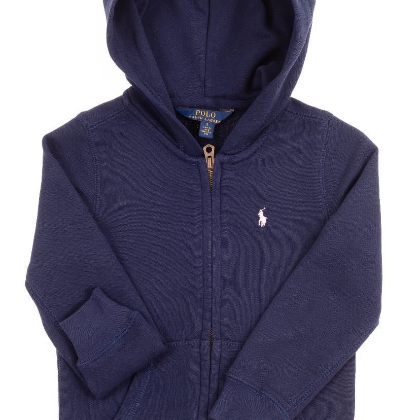 navy zip sweatshirt - ralph lauren