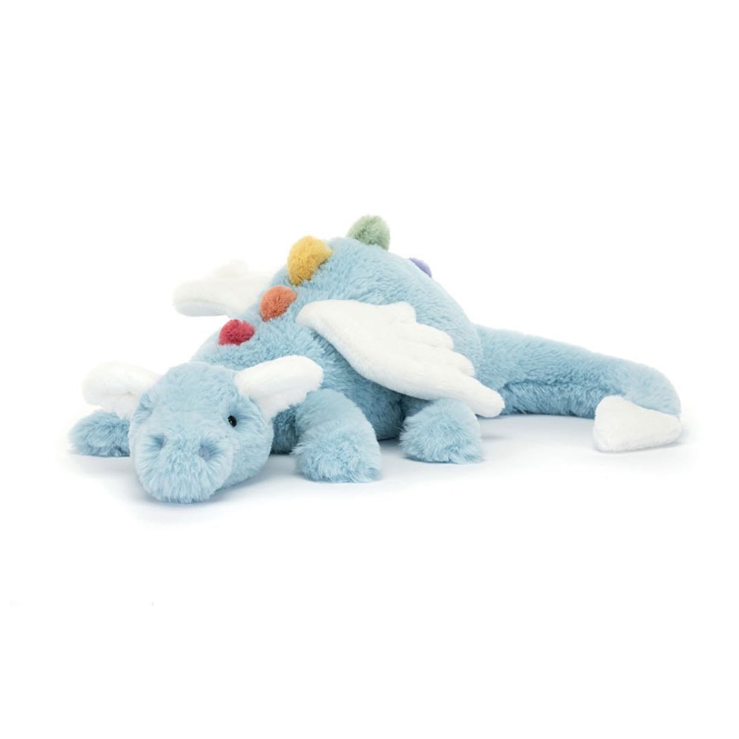 blue rainbow dragon