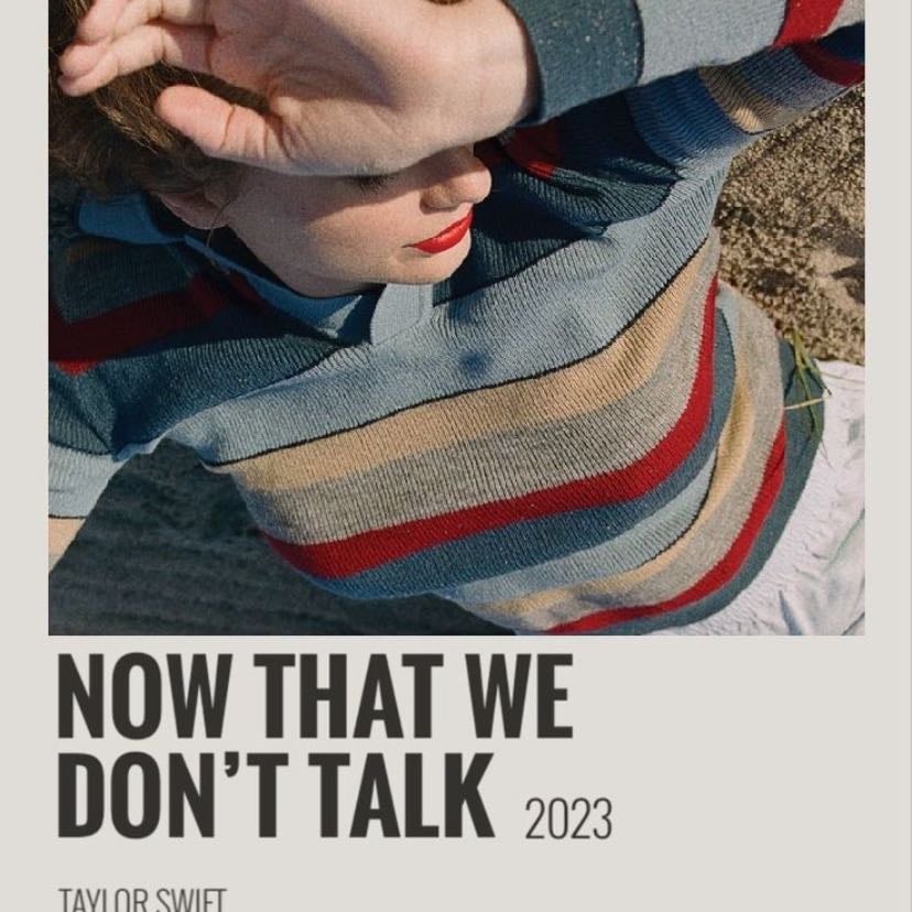 now that we don’t talk