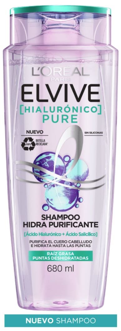 L’Oréal Elvive Hidra Hialurónico Shampoo sin sulfatos