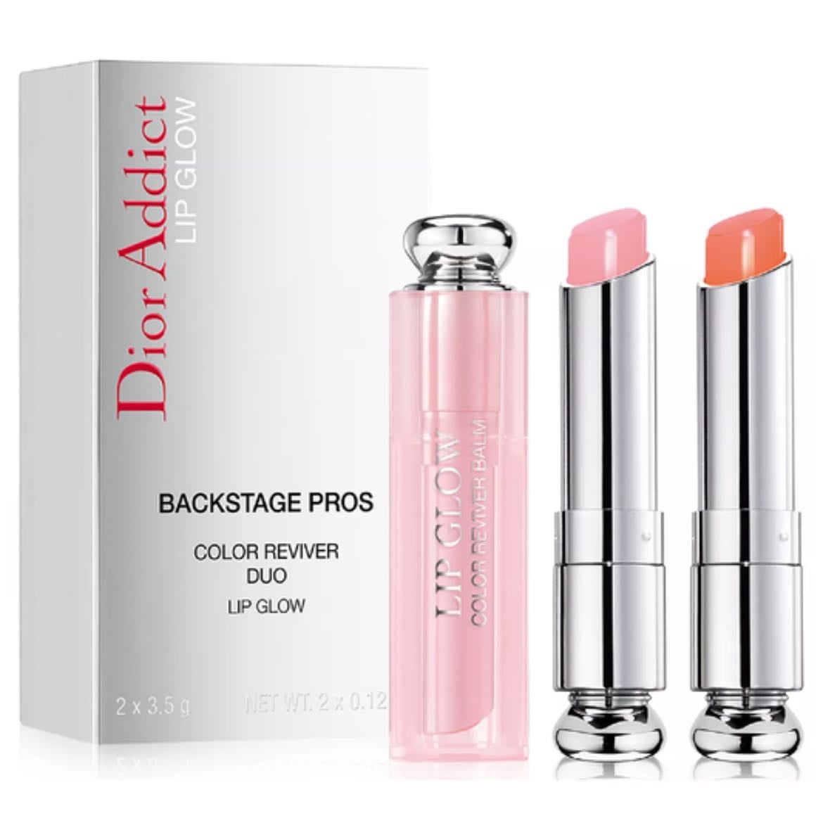 Dior Addict Lip Glow - A hydrating lip balm that enhances your lips’ natural color and gives them a luminous, soft look.