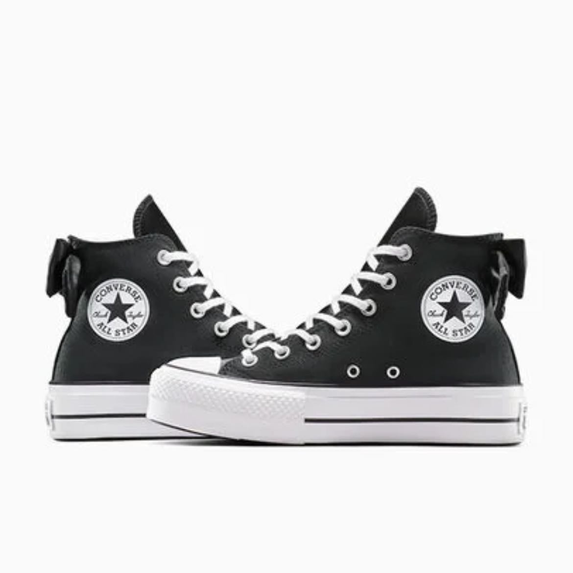 Chuck Taylor All Star Platform - Las clásicas Converse negras no fallan.