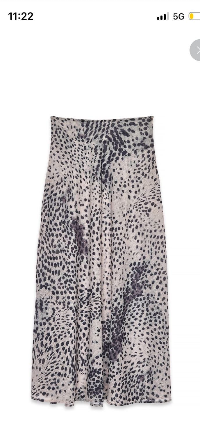jupe longue pois - 55€95