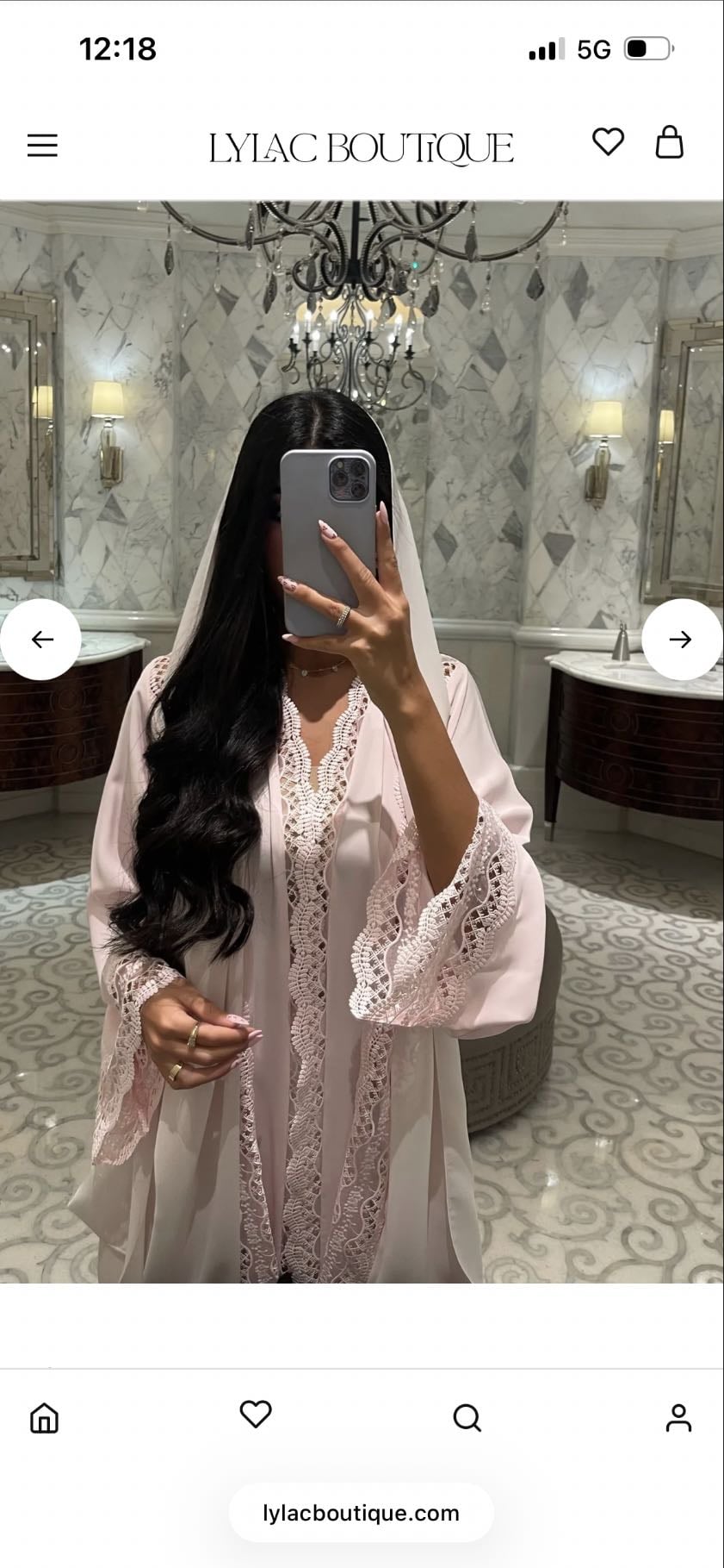 cherry blossom abaya - 133€84 taille 58