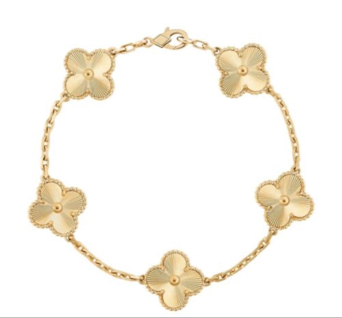 van cleef clover bracelet