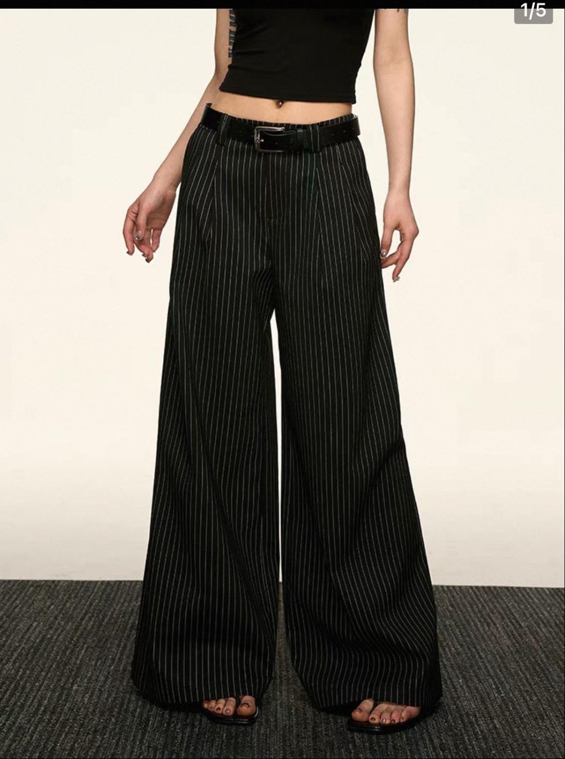 striped pants