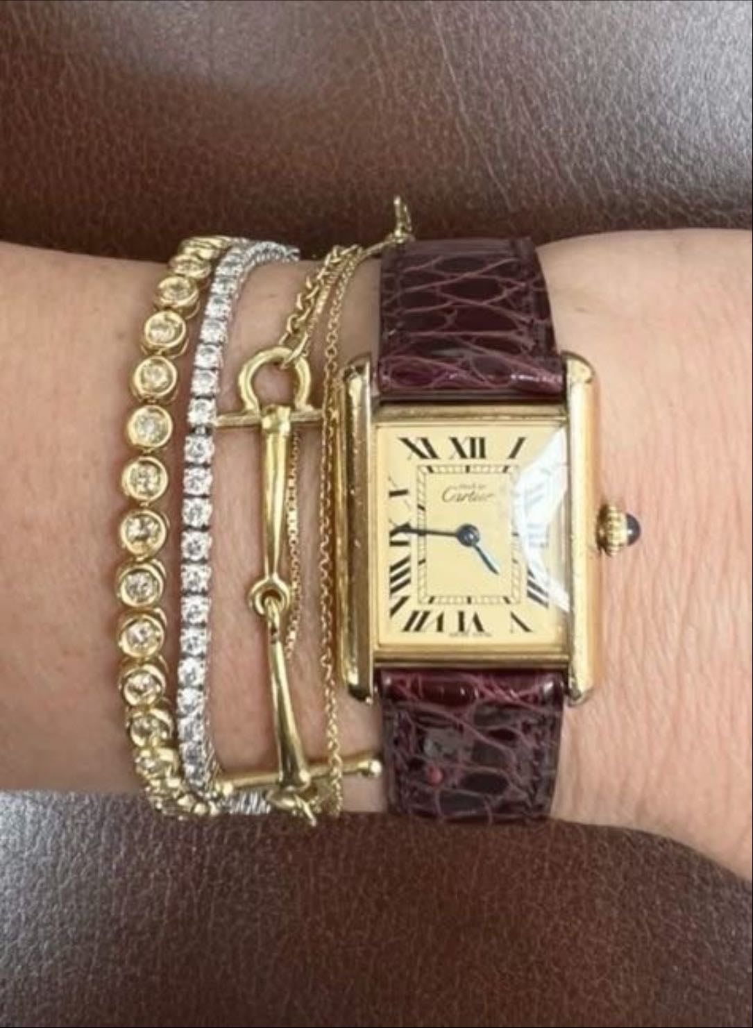 cartier vintage watch