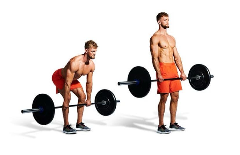 Romanian deadlifts - Weights in each hands