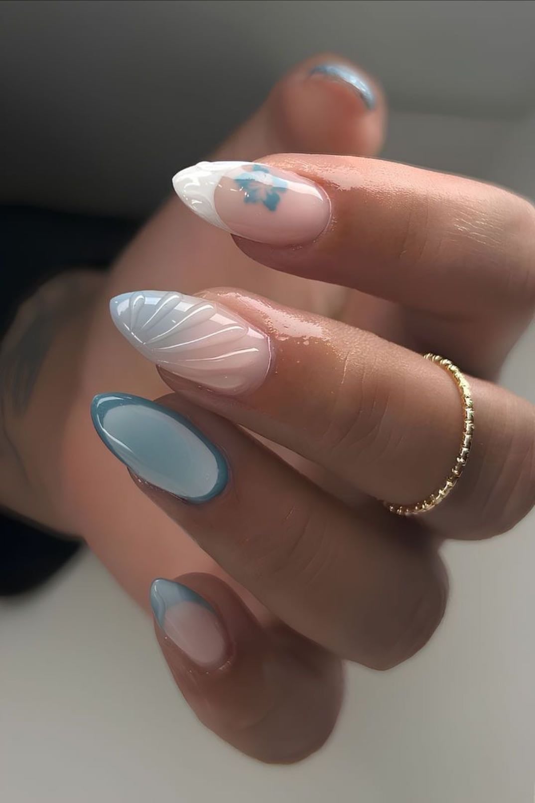 teal beachy