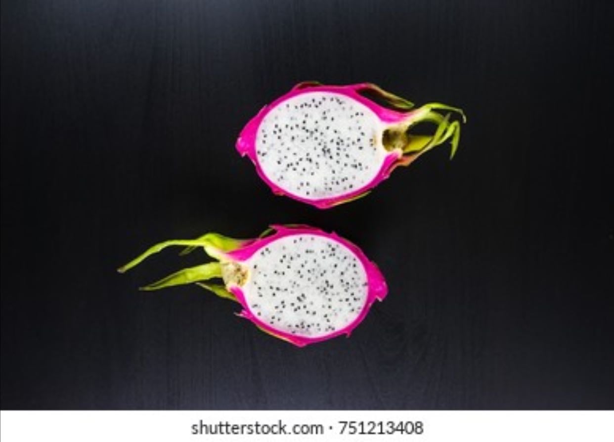 Dragonfruit plain - Least favorite fruit 👎