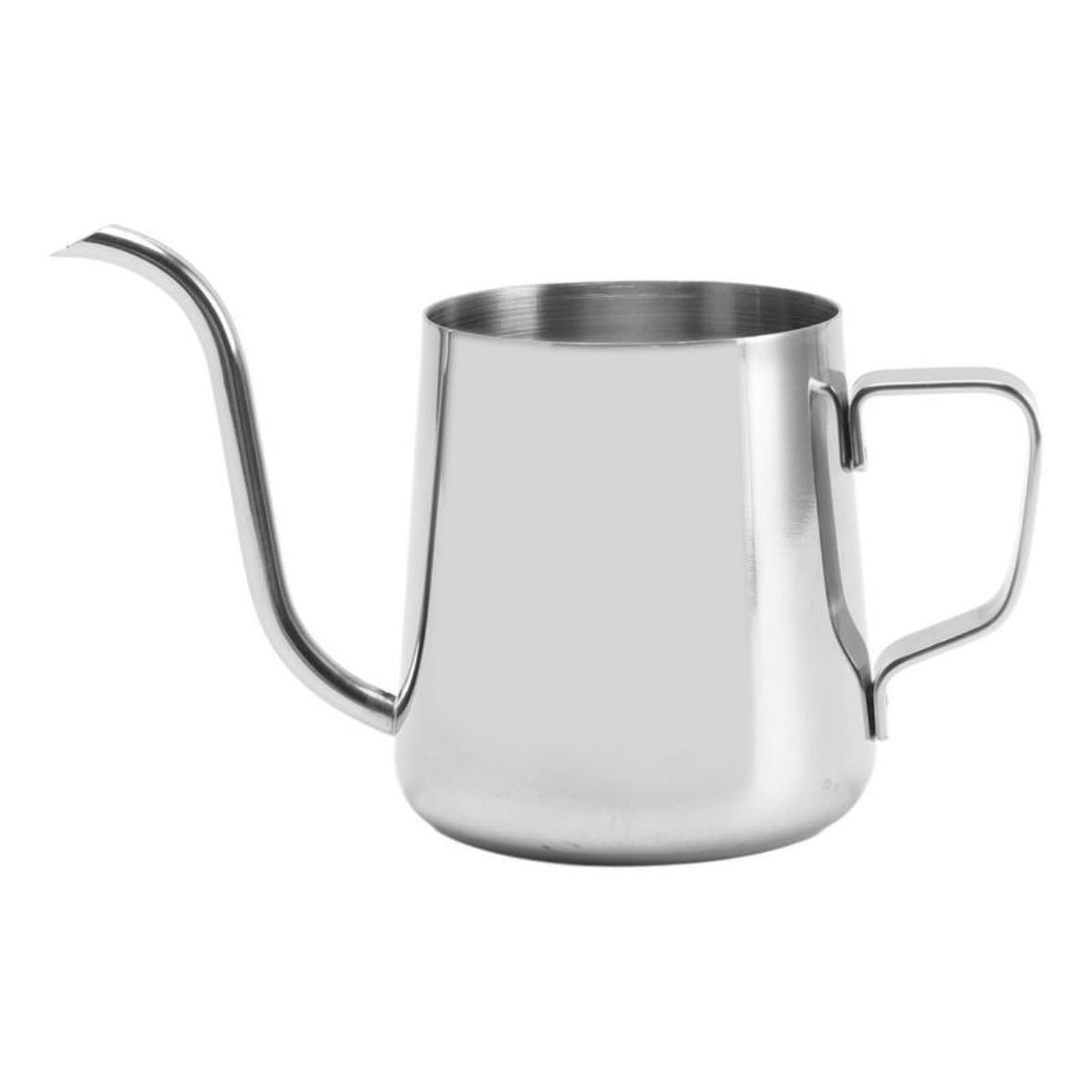 jarra opcional - esta jarra tambien es una buena opción para poner la leche texturizada, pero a la hora de art latte como su boca es mas fina se dificulta mas, por eso sugiere mas la de boca ancha, es solo una opción en caso de no contar con la otra jarra