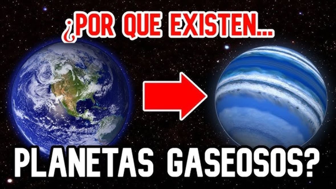 Que hay bajo la atmósfera de planetas gaseosos? - YouTube