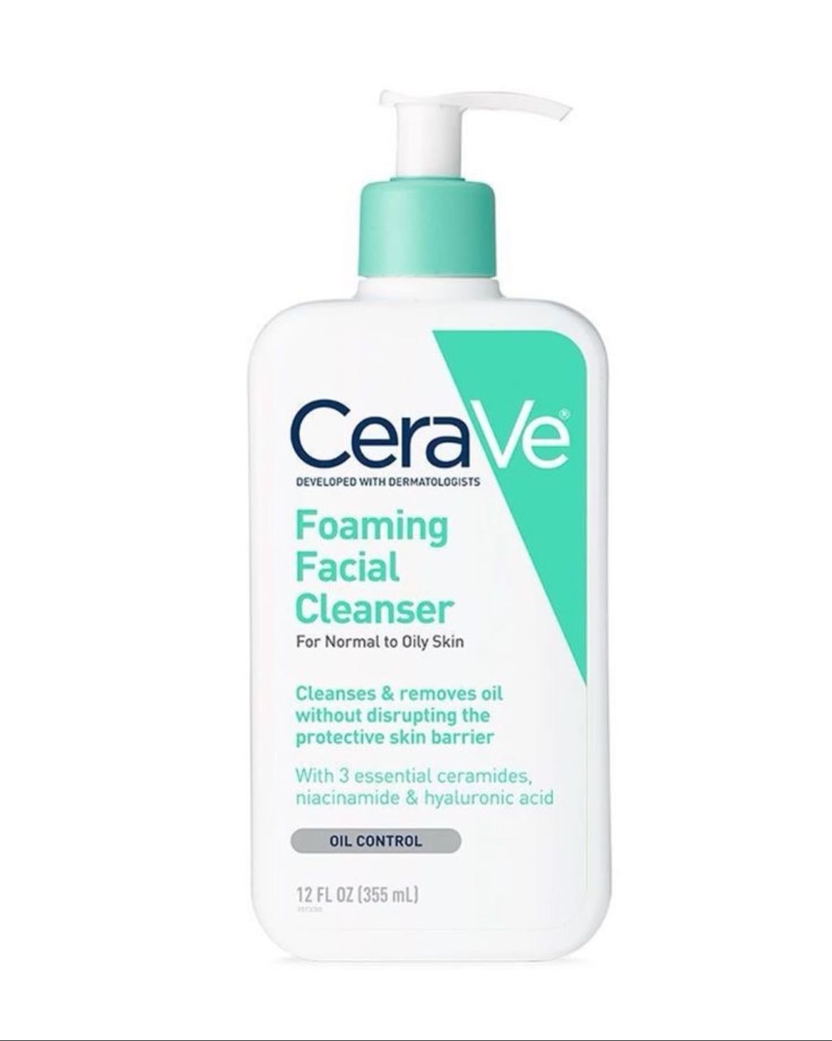 Cerave facial cleanser