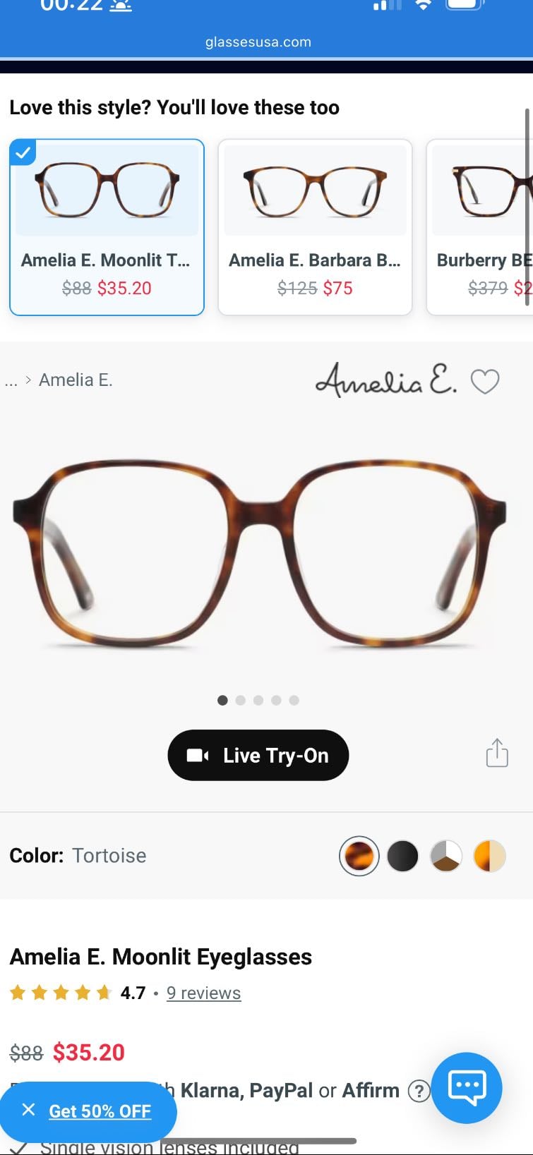 big frame glasses