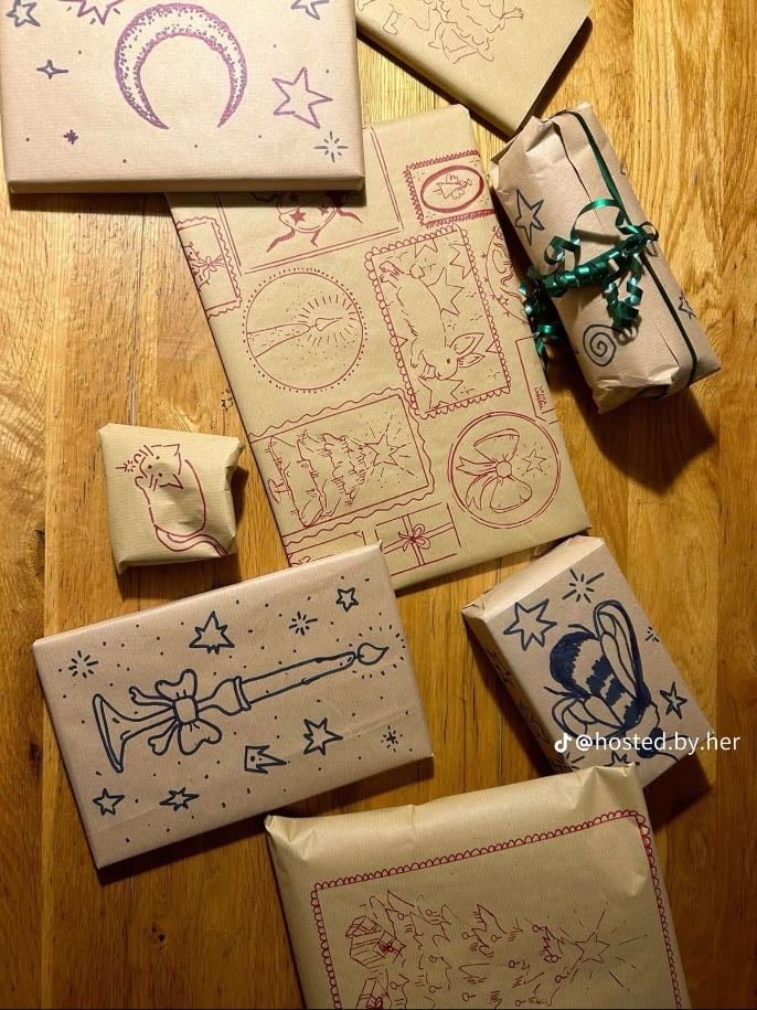 Make wrapping paper