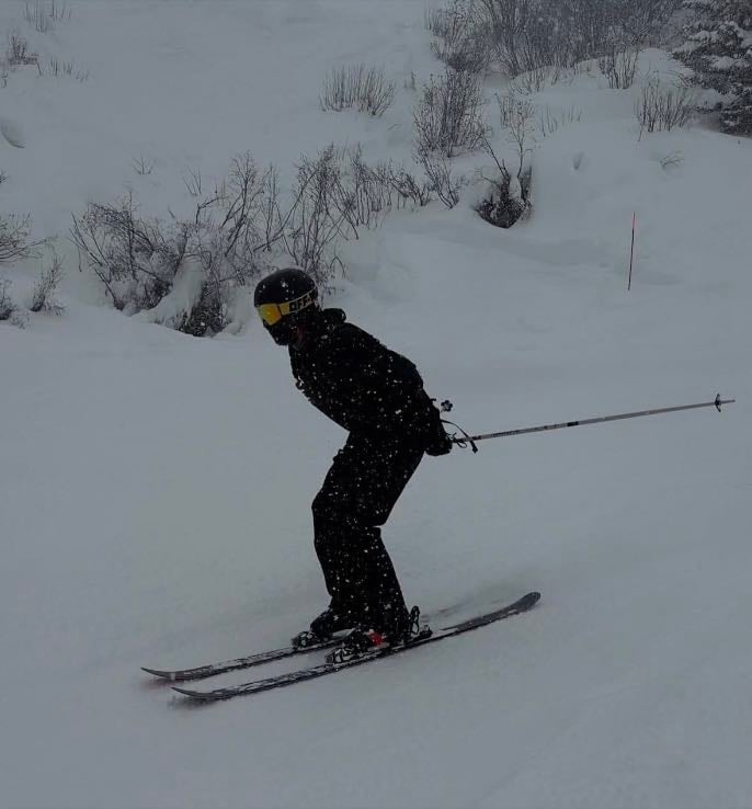 Skiing