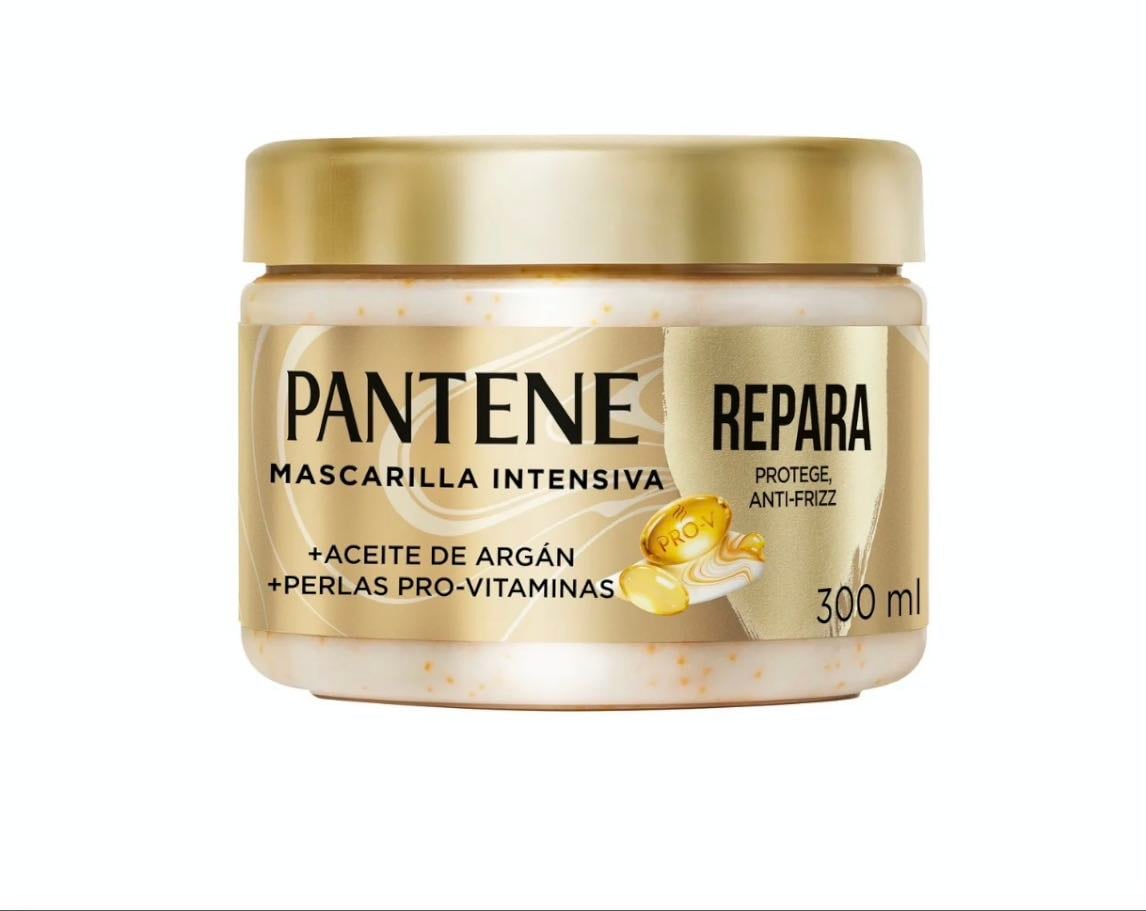 Mascarilla intensiva Pantene pro-v anti frizz, repara y protege 300 ml
