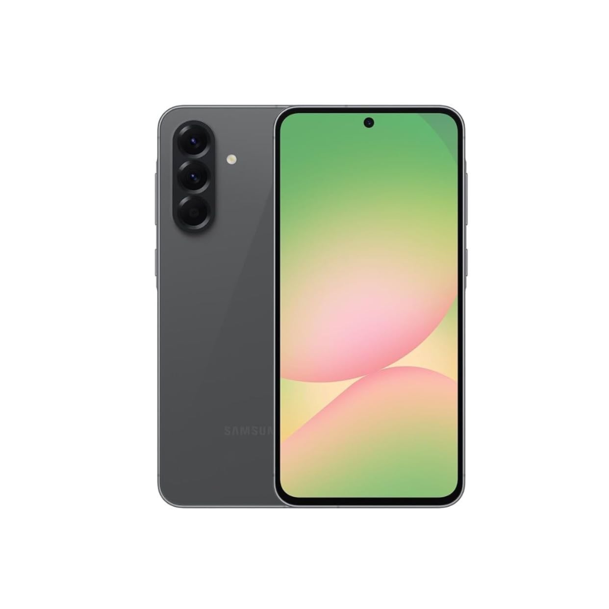 Samsung Galaxy A56 5G 2025 | 256GB, 12GB, Dual SIM | 6.7 pulgadas 120Hz AMOLED, IP67 resistente al agua, Android 15 | Modelo internacional desbloqueado de fábrica para T-Mobile y Global | Paquete de c - 256GB, 12GB, sin ranura para tarjeta SD, Exynos 1580 (4nm), Octa-core, Xclipse 540 GPU, Android 15, hasta 6 actualizaciones principales de Android, una interfaz de usuario 7