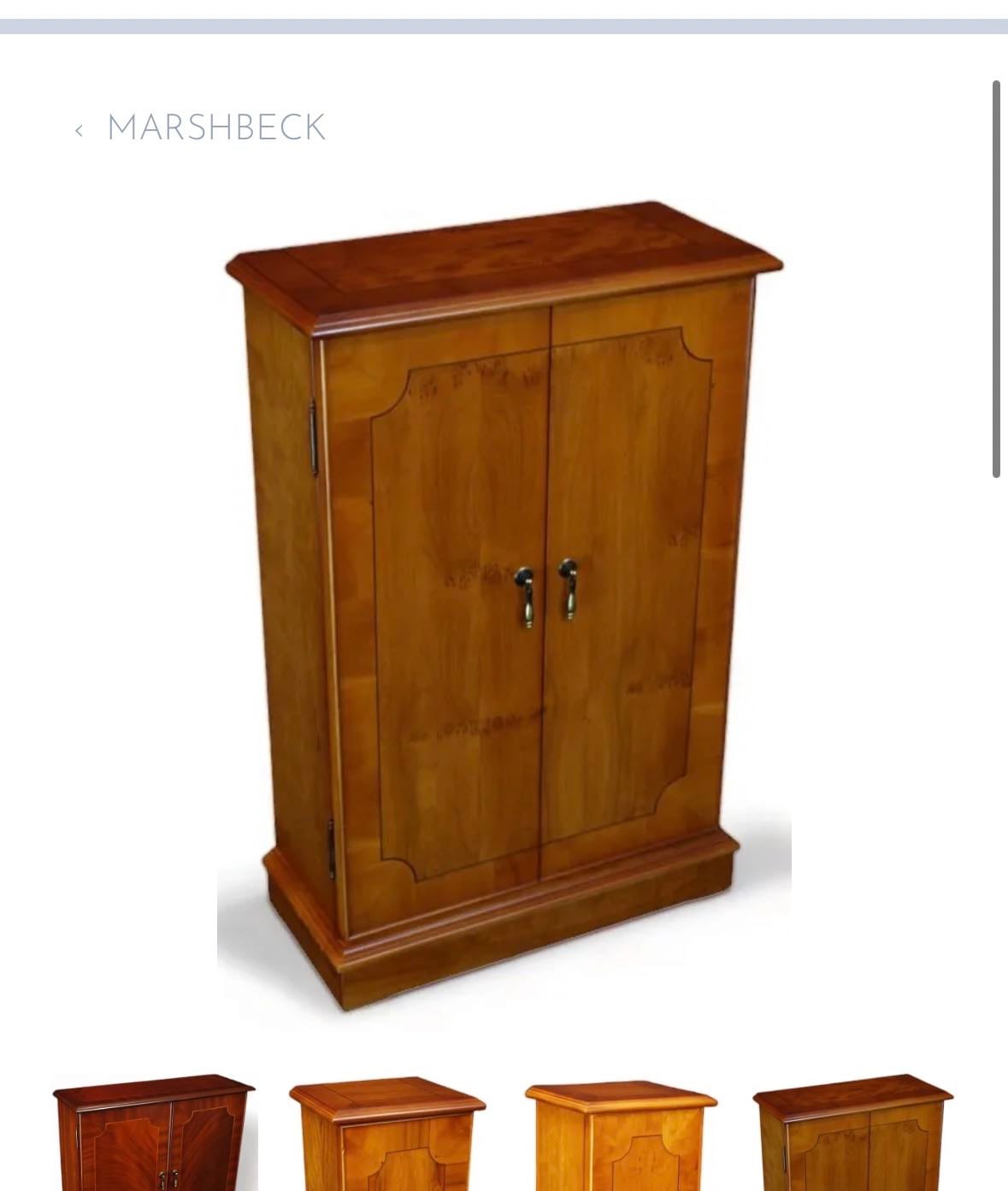 DVD Storage With Doors - MarshBeck
