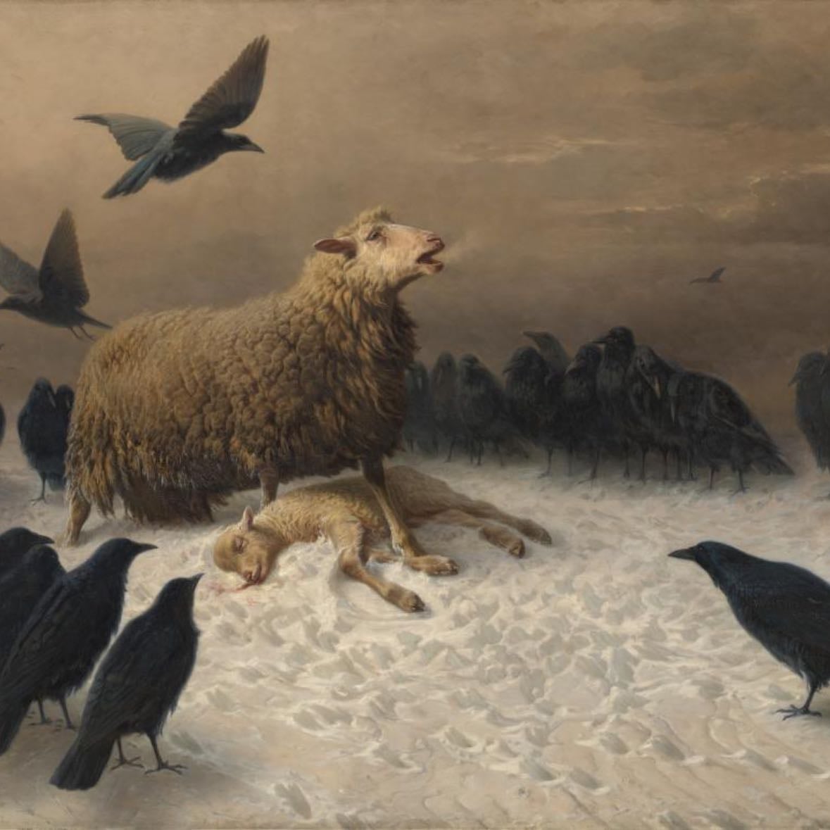 Anguish - August Friedrich Schenck