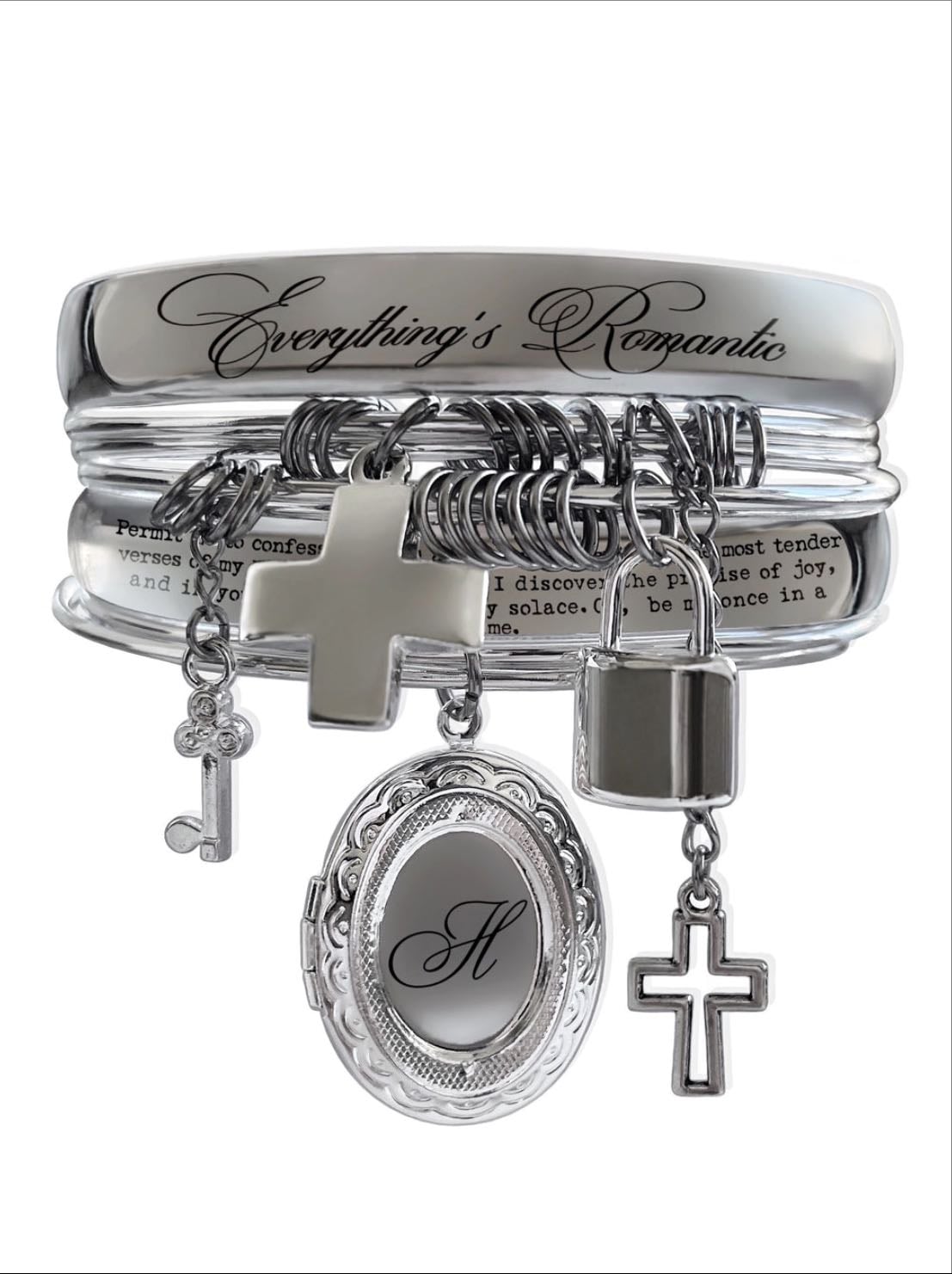 everything’s romantic bangle set