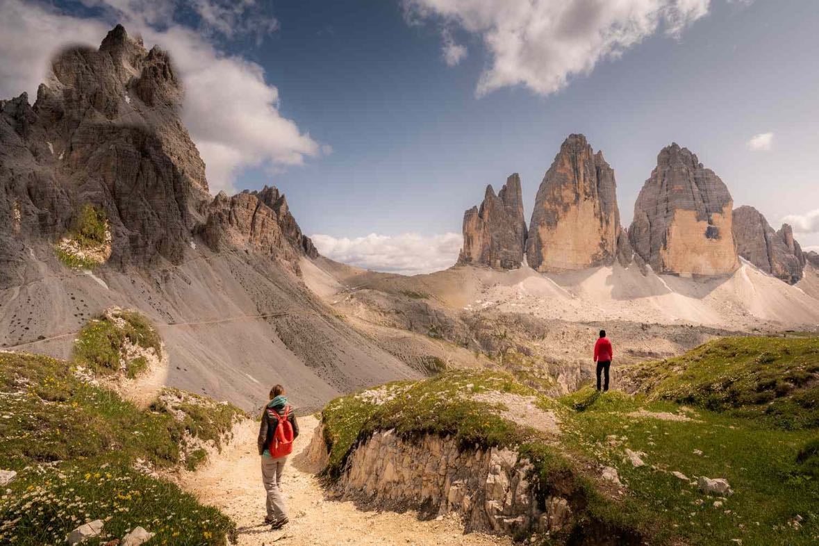 dolomites hiking trip