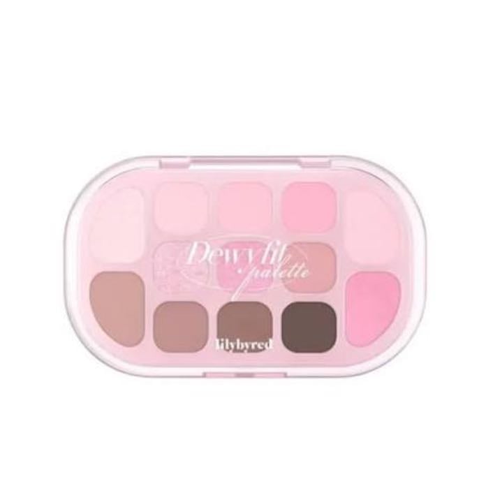 lilybyred - DEWY FIT PALETTE 02 PINK MILK TEA