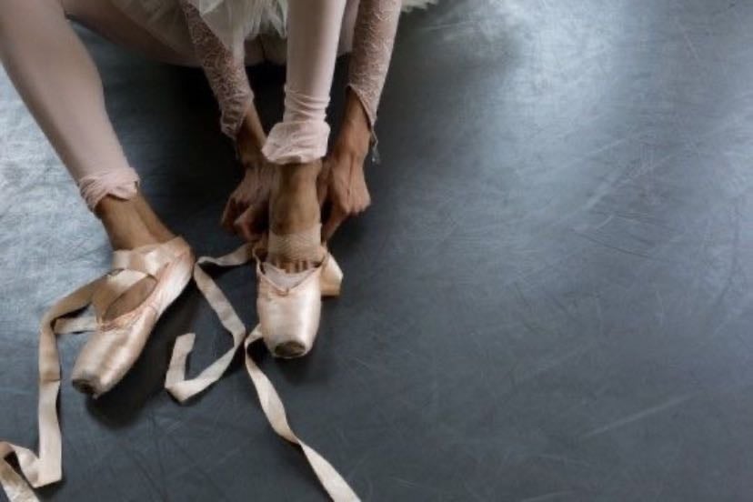 smell of new pointe shoes