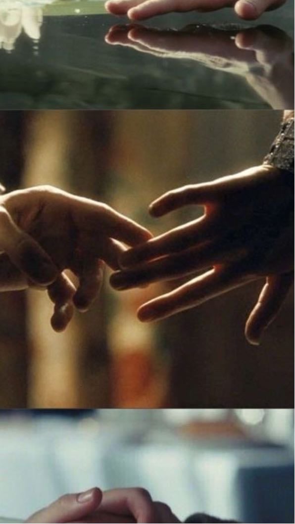 close-ups on the hands