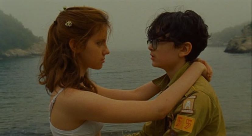 Wes Anderson color scheme