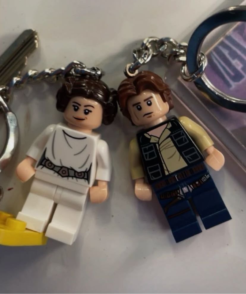 Han Solo and Leia Lego - star wars