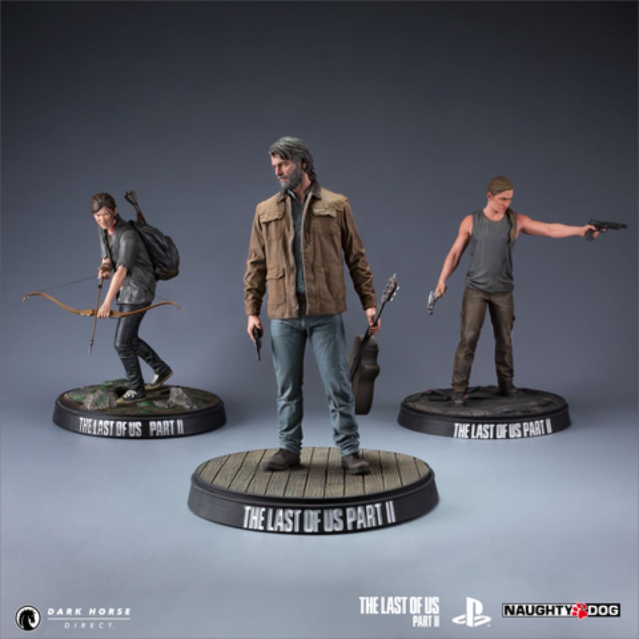 the last of us statues