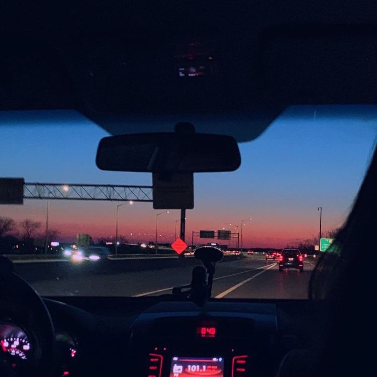 late night drives w music