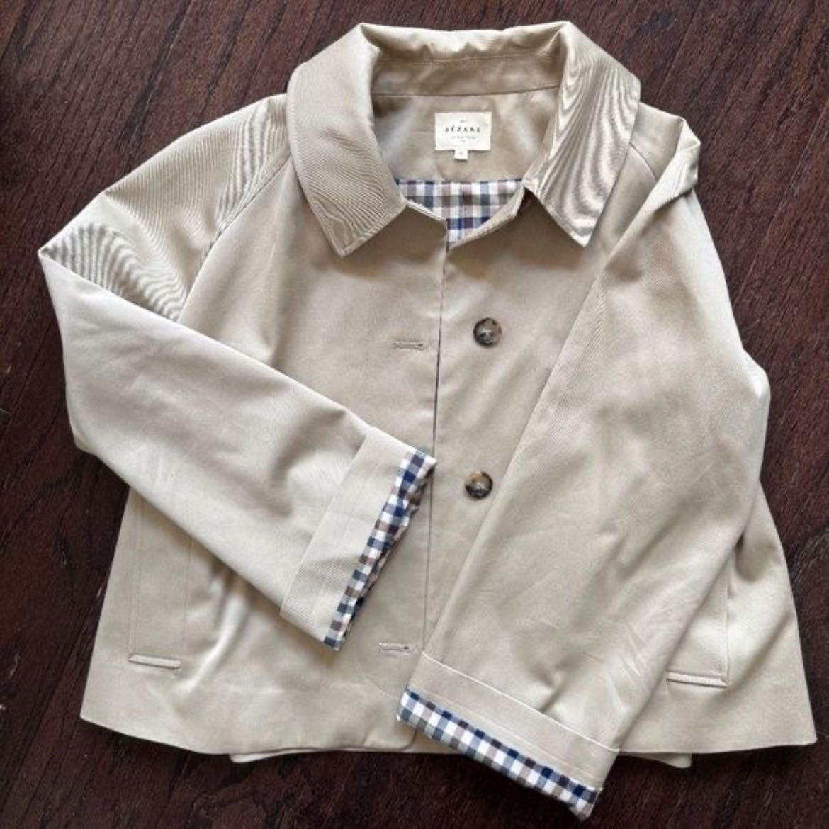 trench coat short