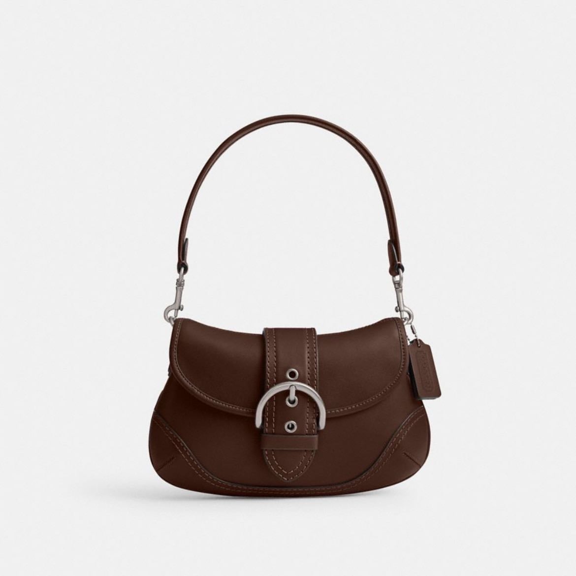 coach soho bag - { black, brown colour way }