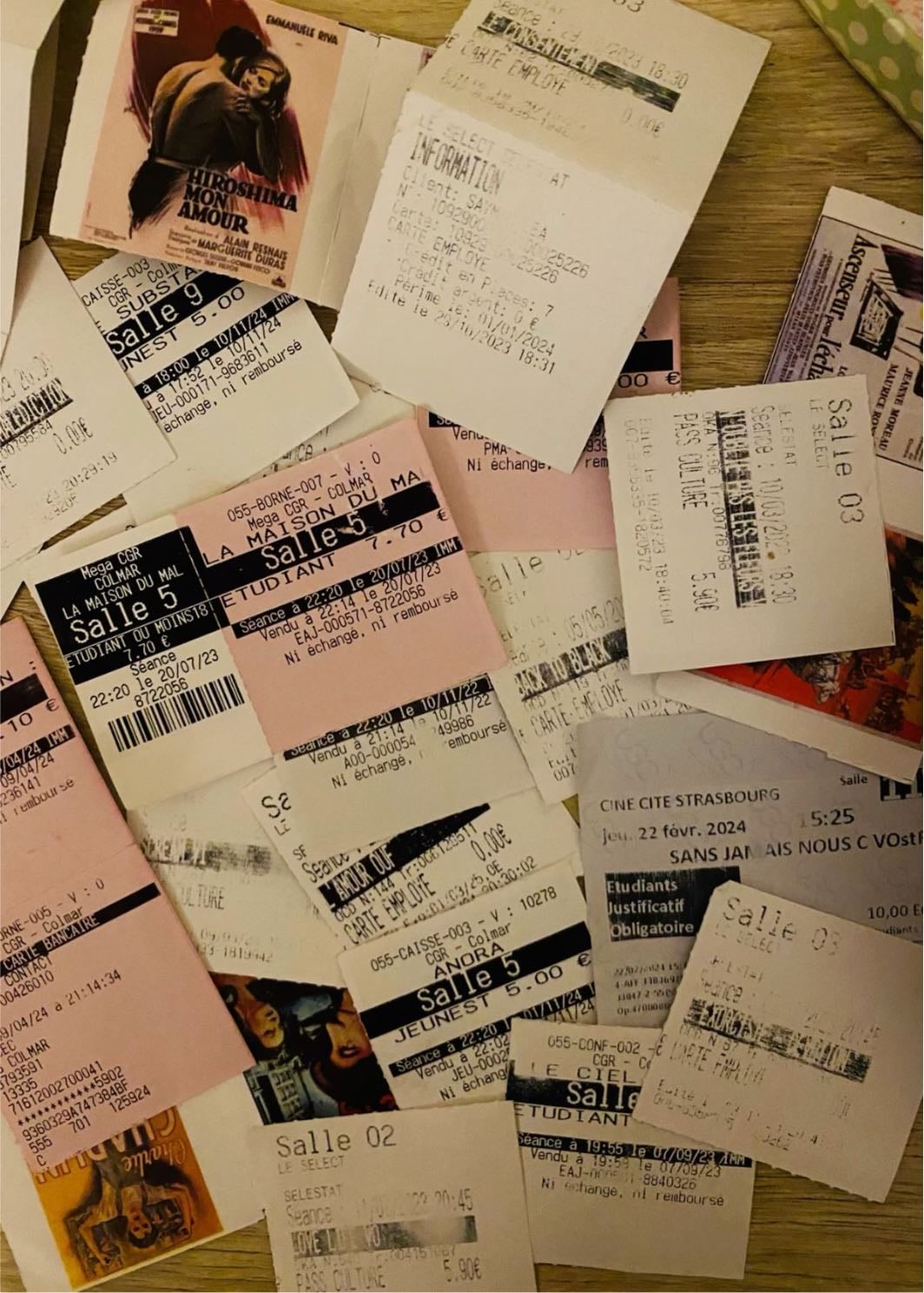 watch movies - { at cinema or home }