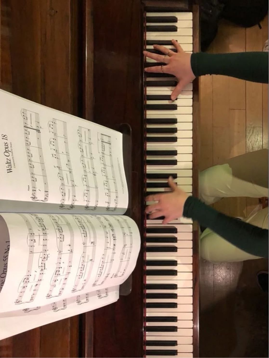 practice piano