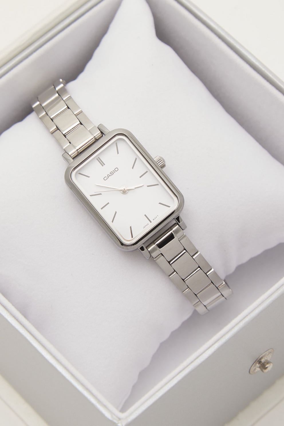 casio rectangular watch