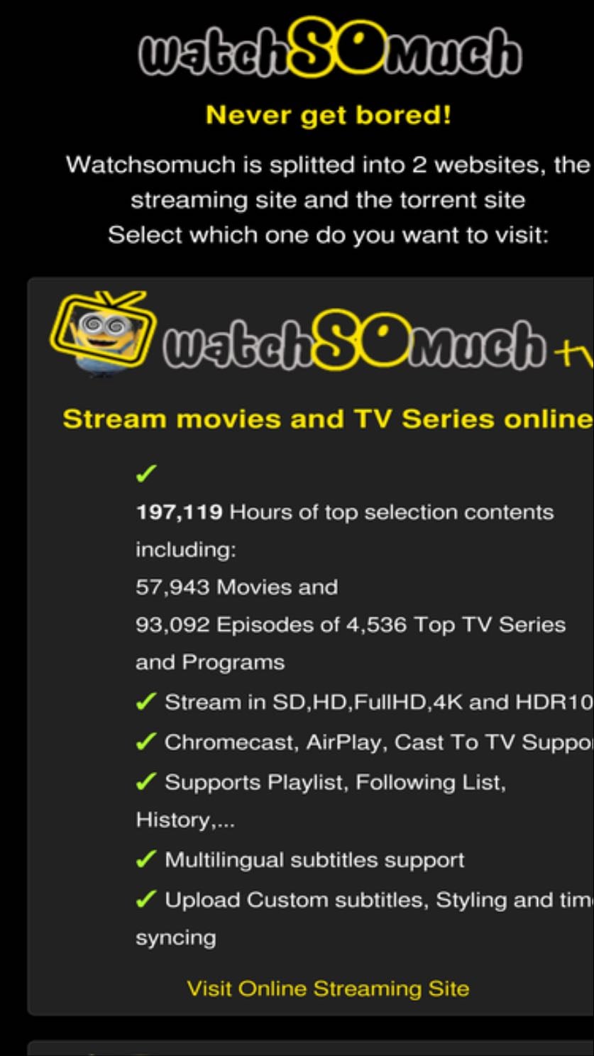 Watchsomuch