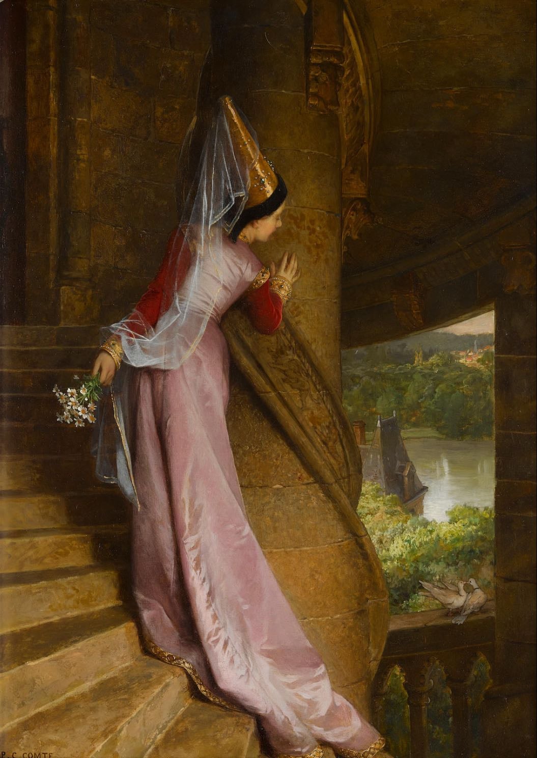 The secret rendezvous - Pierre Charles Comte
1823-1895