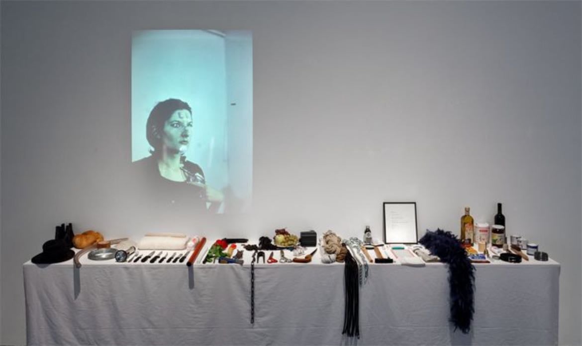 Rhythm 0 - Marina Abramovic