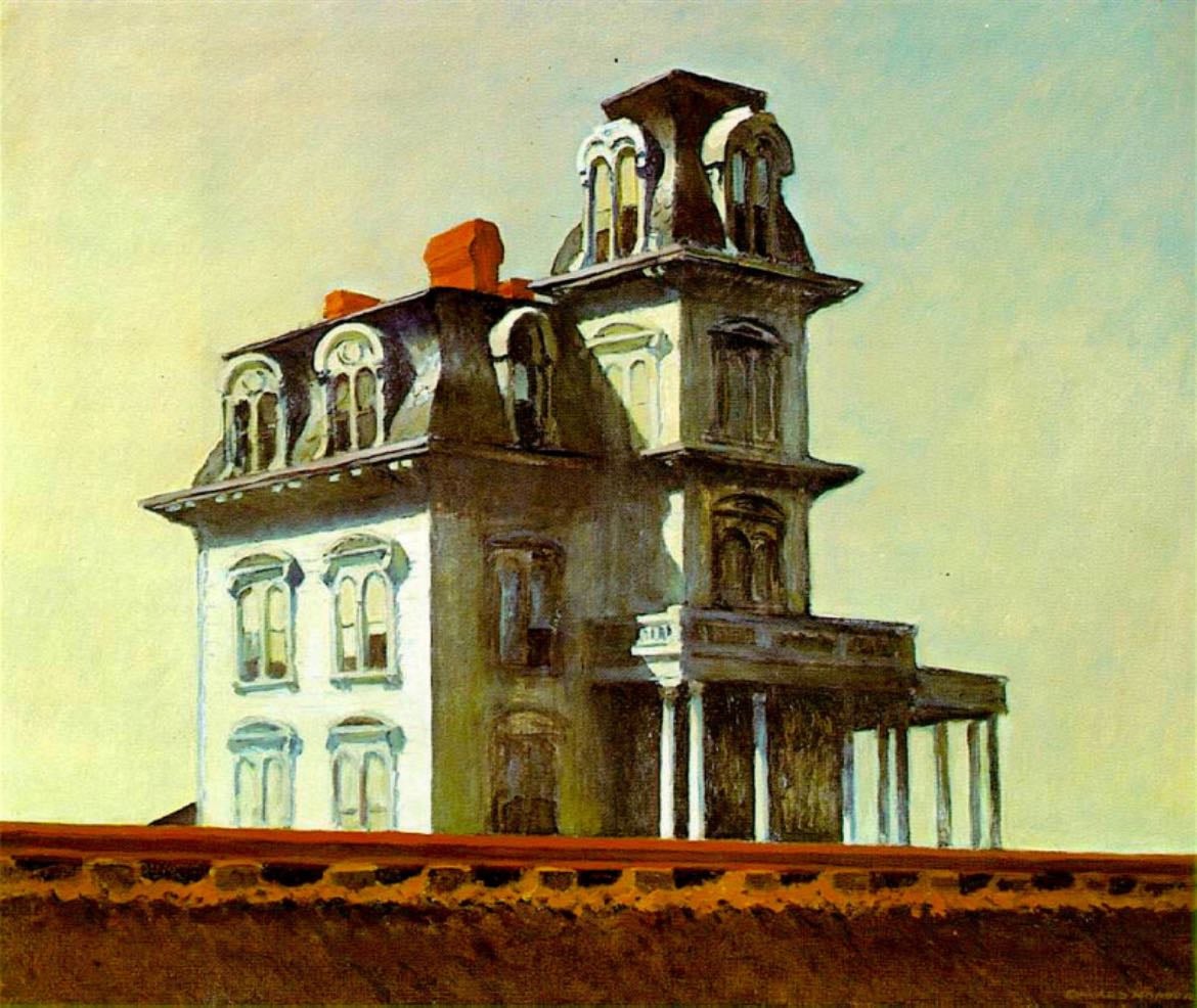 Casa junto a la vía del tren - Edward Hopper, 1925
*Nuevo Realismo*