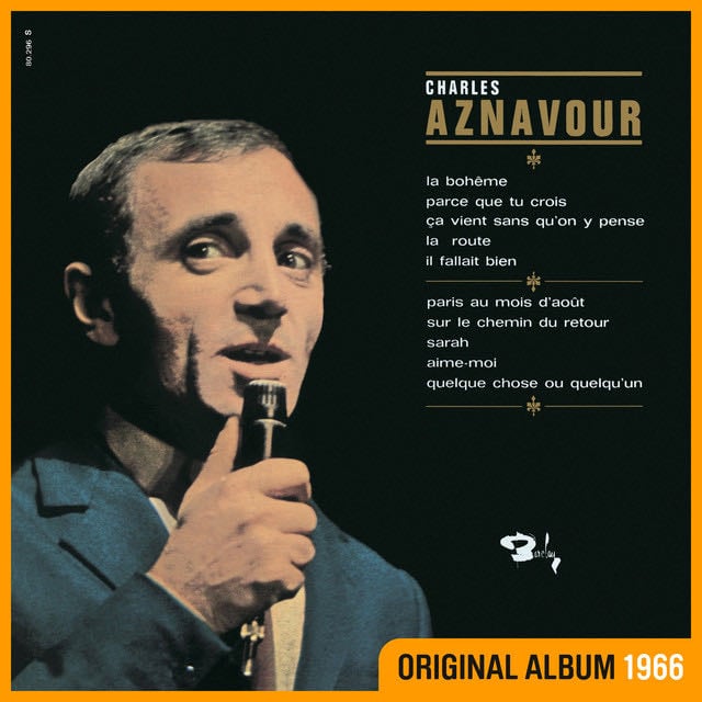 La bohème - Song · Charles Aznavour