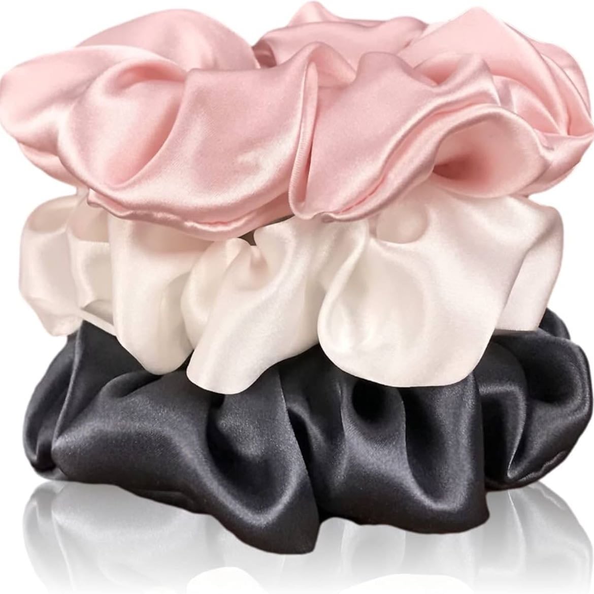 Satin scrunchies