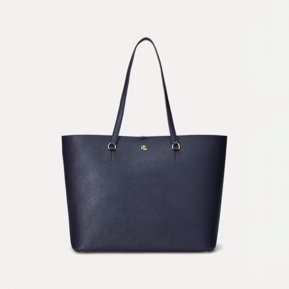 Crosshatch Leather Large Karly Tote