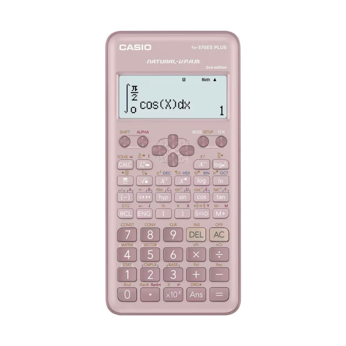 fx-570ES PLUS-2PK - Color: Azul, Rosa y Negro