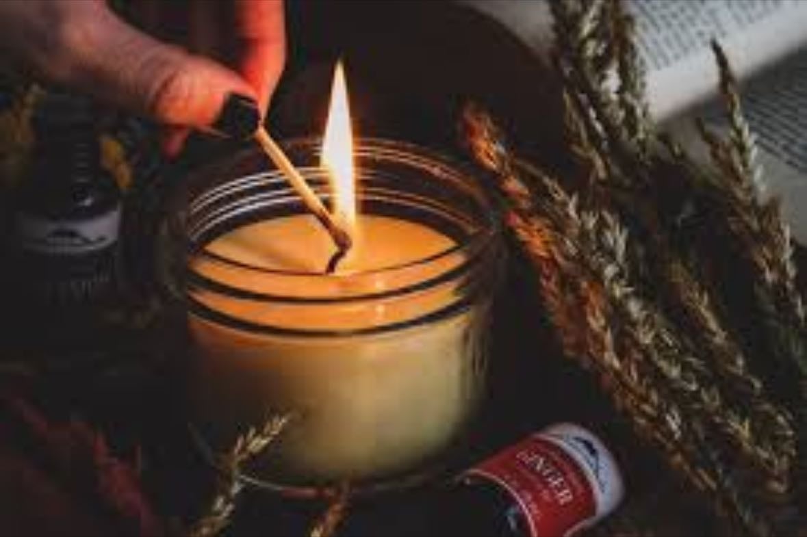 Candles always lit