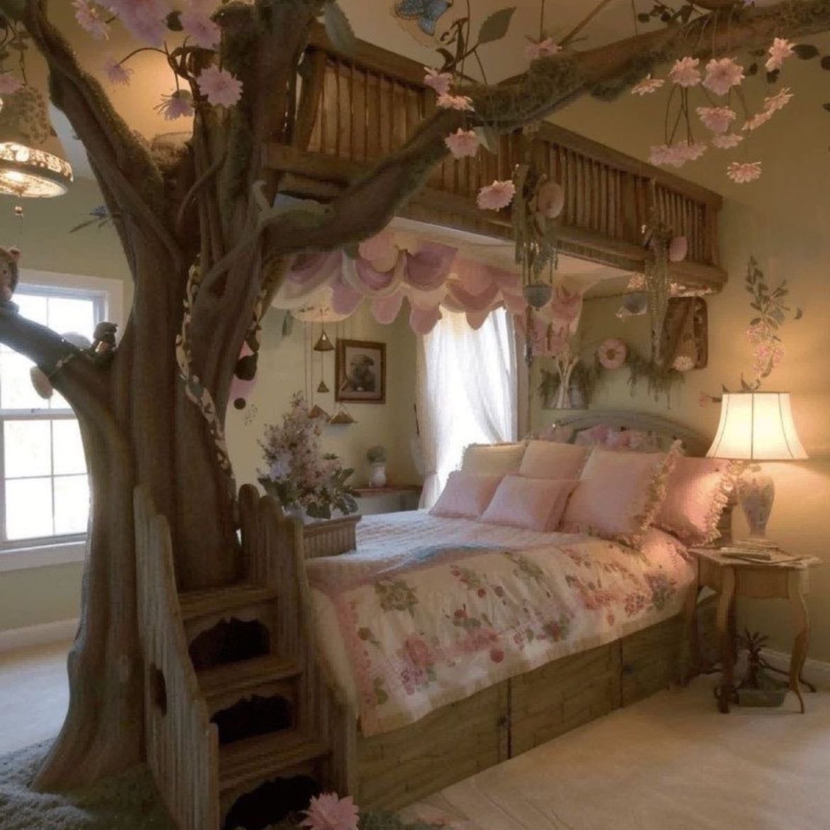 Cuarto de mi hija menor - Nada q ver pero se va a llamar Alicia y cree fielmente en las hadas