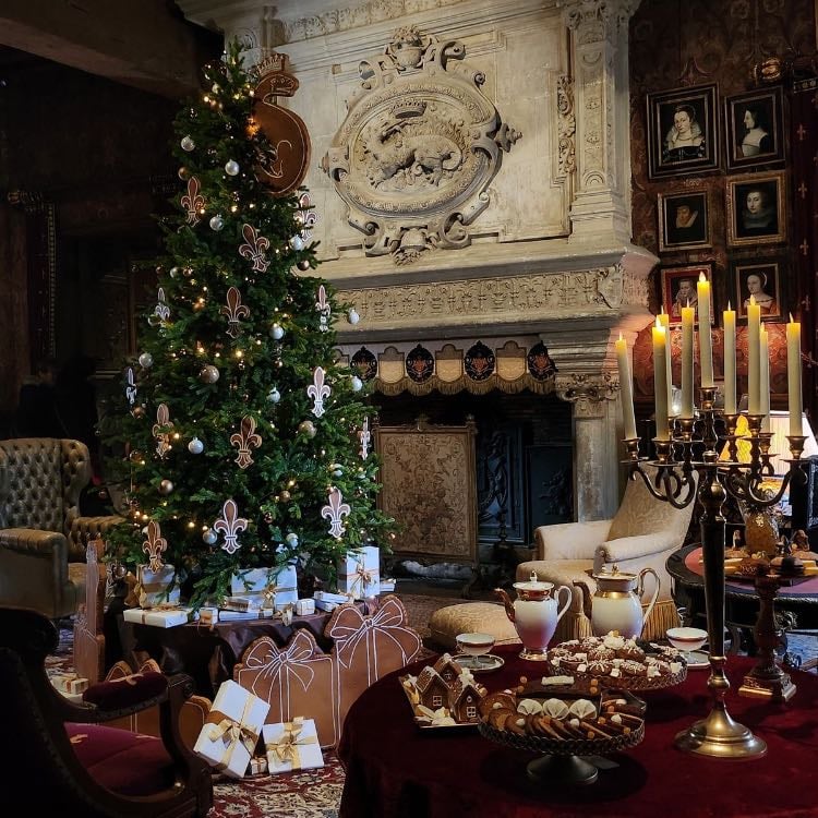 Château de Chambord - Magnifiquement décoré pendant les fêtes