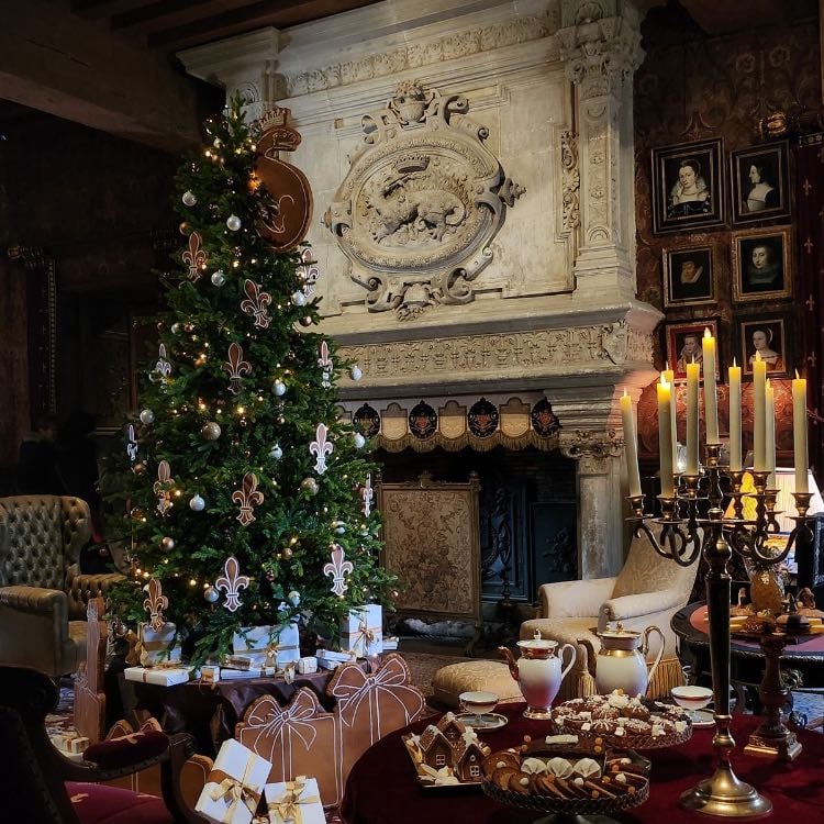 Château de Chambord - Beautifully decorated for the holidays